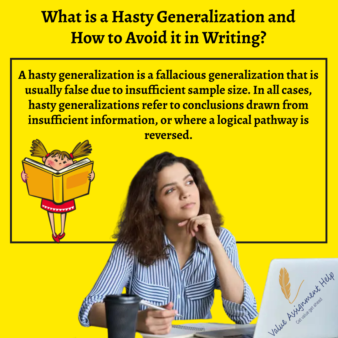 a hasty generalization