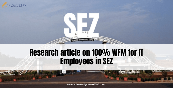 research article on 100% wfh for IT employees in SEZ