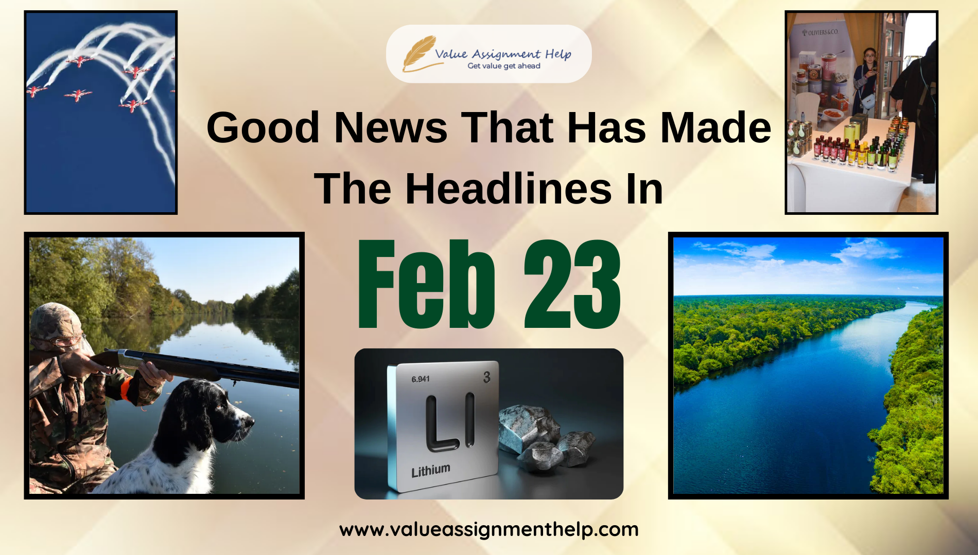 Good News that has made the headlines in Feb23