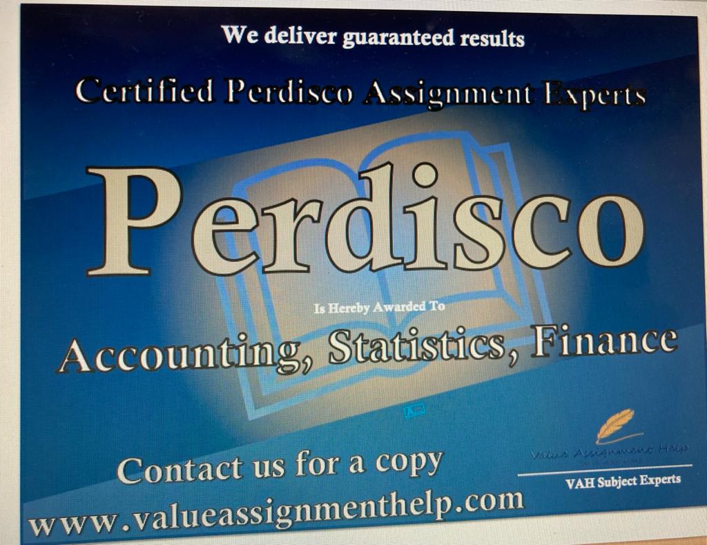 Perdisco Assignment