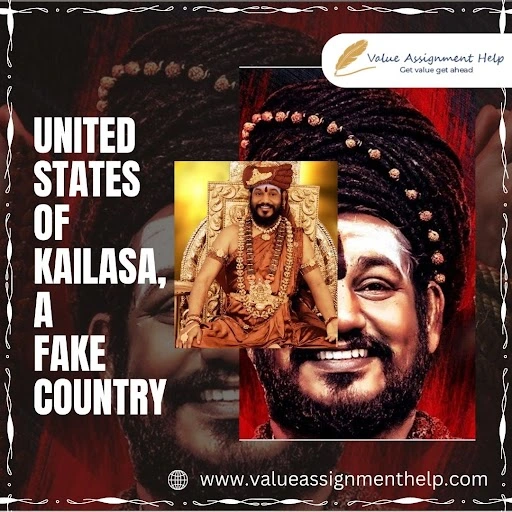 united states of kailasa, a fake country